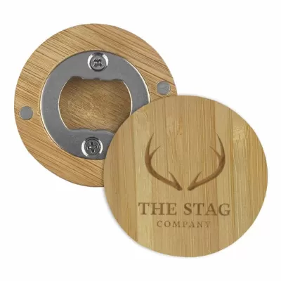 branded Bamboo Bottle Opener, from our range of promotional Bottle Openers