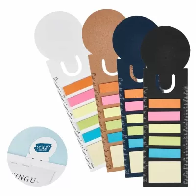 branded Bookmark Ruler Sticky Note Pad, from our range of promotional Bookmarks