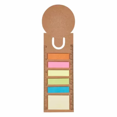 branded Bookmark Ruler Sticky Note Pad, from our range of promotional Bookmarks