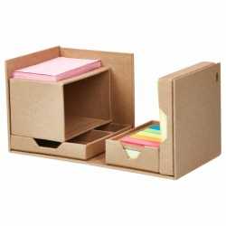 Printed Post It Notes - Desk Organiser Sticky Note Memo Holder