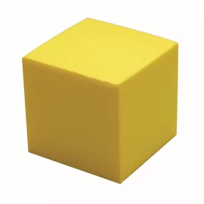 branded Cube Stress Reliever, from our range of promotional Stress Shapes