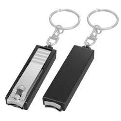 branded Narja Nail Clipper Key Ring, from our range of promotional Metal Keyrings