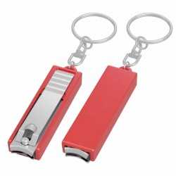 branded Narja Nail Clipper Key Ring, from our range of promotional Metal Keyrings