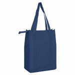 branded Non Woven Cooler Bag with Top Zip Closure, from our range of promotional Non Woven Tote Bags