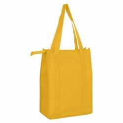 branded Non Woven Cooler Bag with Top Zip Closure, from our range of promotional Non Woven Tote Bags