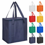 branded Non Woven Cooler Bag with Zipped Lid, from our range of promotional Non Woven Tote Bags