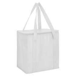 branded Non Woven Cooler Bag with Zipped Lid, from our range of promotional Non Woven Tote Bags