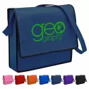 branded Non Woven Flap Satchel, from our range of promotional Non Woven Tote Bags