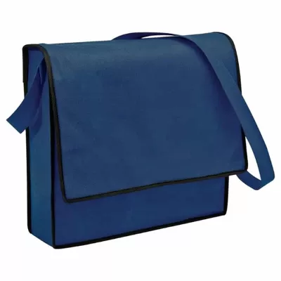 branded Non Woven Flap Satchel, from our range of promotional Non Woven Tote Bags