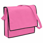 branded Non Woven Flap Satchel, from our range of promotional Non Woven Tote Bags