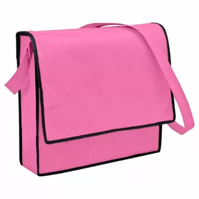 branded Non Woven Flap Satchel, from our range of promotional Non Woven Tote Bags