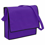 branded Non Woven Flap Satchel, from our range of promotional Non Woven Tote Bags