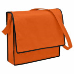 branded Non Woven Flap Satchel, from our range of promotional Non Woven Tote Bags