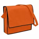 branded Non Woven Flap Satchel, from our range of promotional Non Woven Tote Bags