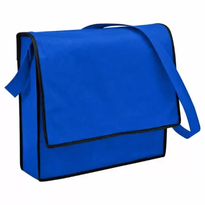 branded Non Woven Flap Satchel, from our range of promotional Non Woven Tote Bags