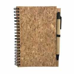 branded Fatino Cork Notebook B6, from our range of promotional Cork Enviro Products