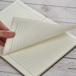 Promotional Journals &amp; Noteboooks  - Wood Look Notebook A5