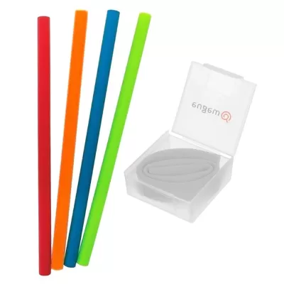 branded Deno Silicone Straw, from our range of promotional Homeware Products