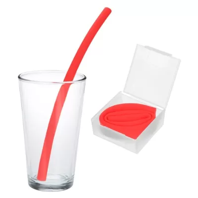 branded Deno Silicone Straw, from our range of promotional Homeware Products