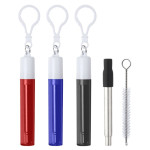 branded Neveo Retractable Metal Straw, from our range of promotional Homeware Products