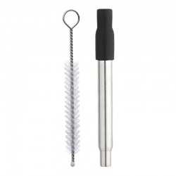 branded Neveo Retractable Metal Straw, from our range of promotional Homeware Products