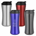 branded Belle Mug 450ml, from our range of promotional Stainless Steel Mugs