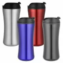 branded Belle Mug 450ml, from our range of promotional Stainless Steel Mugs
