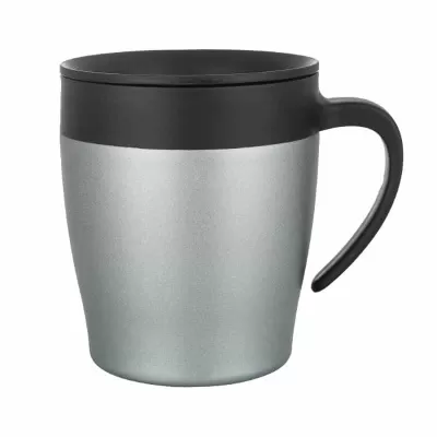 branded Boston Coffee Mug 330ml, from our range of promotional Stainless Steel Mugs