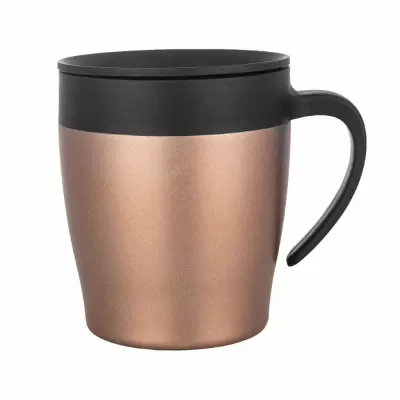 branded Boston Coffee Mug 330ml, from our range of promotional Stainless Steel Mugs