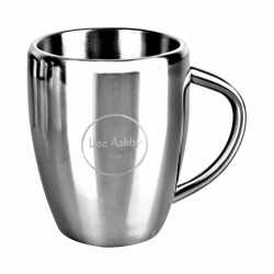 branded Compana Mug 200ml, from our range of promotional Stainless Steel Mugs