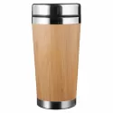 branded Jackson Bamboo Mug 350ml, from our range of promotional Stainless Steel Mugs