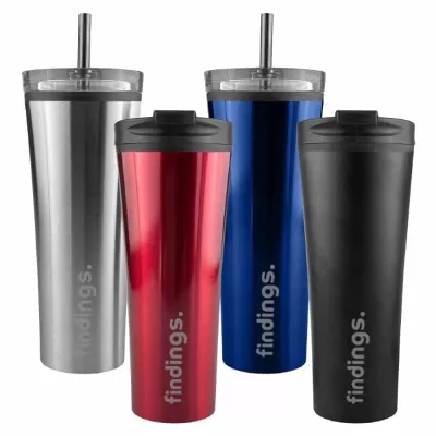 branded Orlando Mug 350ml, from our range of promotional Stainless Steel Mugs