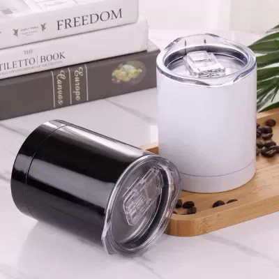 branded Paris Mug 325ml, from our range of promotional Stainless Steel Mugs