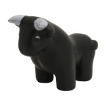 branded Stress Black Bull, from our range of promotional Stress Animals
