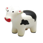 branded Stress Cow Black, from our range of promotional Stress Animals