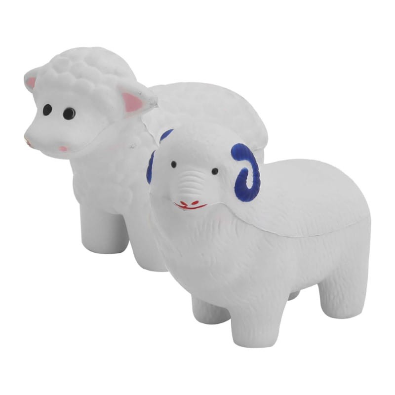 branded Stress Sheep (Ram &amp; Ewe), from our range of promotional Stress Animals