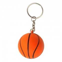 branded Stress Basketball Key Ring, from our range of promotional Stress Key Rings