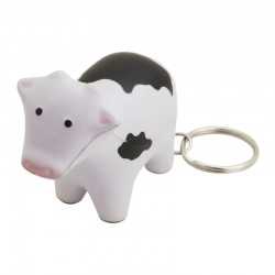 Stress Key Rings - Stress Cow Key Ring