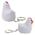 Stress Key Rings - Stress Rooster Key Ring