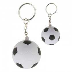 Stress Key Rings - Stress Soccer Ball Key Ring