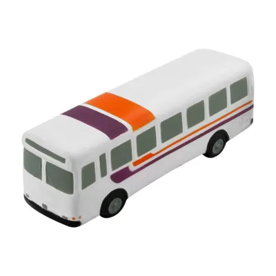 branded Stress Bus White, from our range of promotional Stress Transport