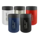 branded Kovina Stainless Steel Stubby Holder 375ml, from our range of promotional Printed Stubby Holders