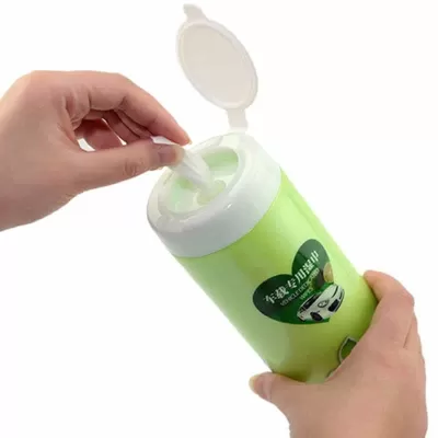 branded Car Bucket Wet Tissue, from our range of promotional Personal Products