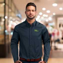 branded TRENDSWEAR Parker Mens Poplin Shirt, from our range of promotional Men's Corporate Shirts