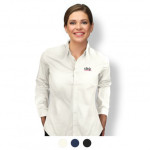 branded TRENDSWEAR Parker Womens Poplin Shirt, from our range of promotional Ladies Corporate Shirts