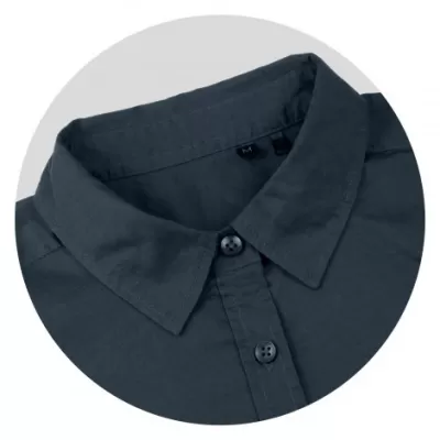 branded TRENDSWEAR Parker Womens Poplin Shirt, from our range of promotional Ladies Corporate Shirts