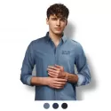branded TRENDSWEAR Chester Mens Denim Shirt, from our range of promotional Men's Corporate Shirts