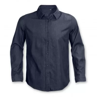 branded TRENDSWEAR Chester Mens Denim Shirt, from our range of promotional Men's Corporate Shirts
