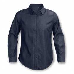 branded TRENDSWEAR Chester Womens Denim Shirt, from our range of promotional Ladies Corporate Shirts