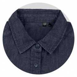branded TRENDSWEAR Chester Womens Denim Shirt, from our range of promotional Ladies Corporate Shirts